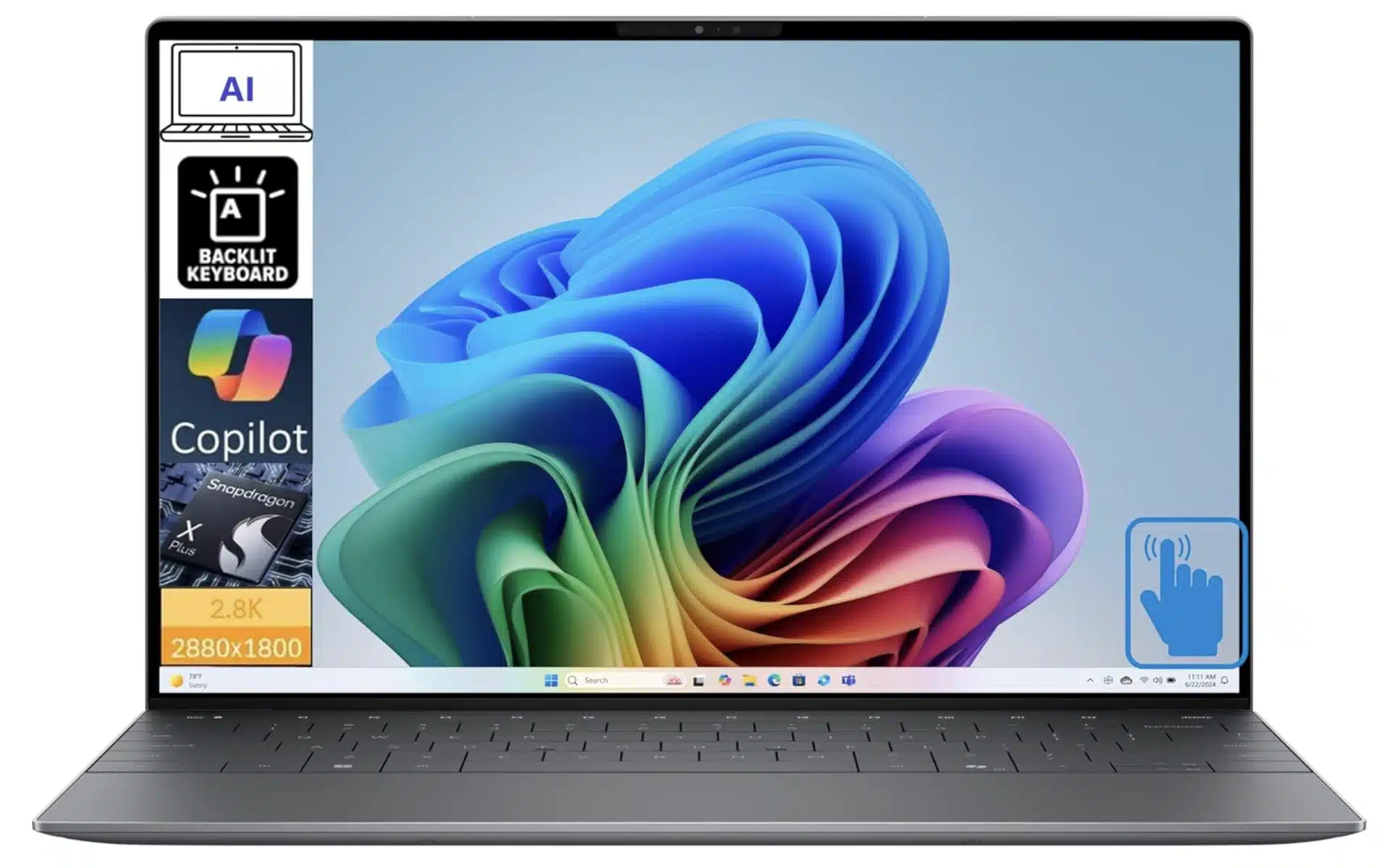 Best laptops for writers Dell XPS 13