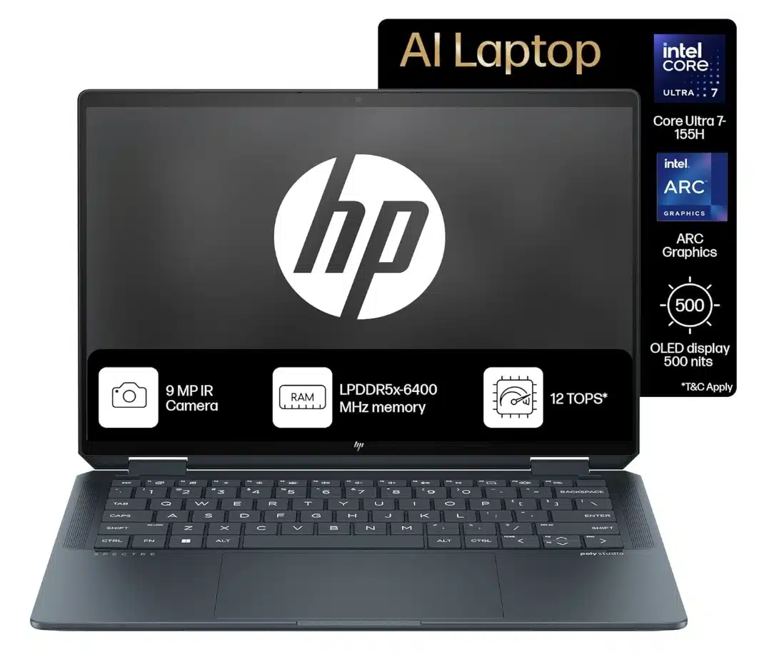 Best laptops for writers HP Spectre x360 14