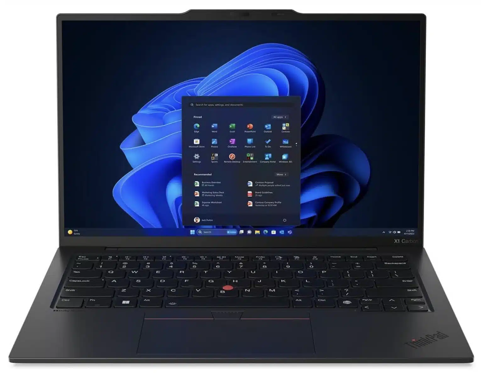 Best laptops for writers Lenovo ThinkPad X1 Carbon
