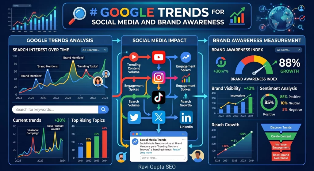 Google Trends for Social Media and Brand Awareness